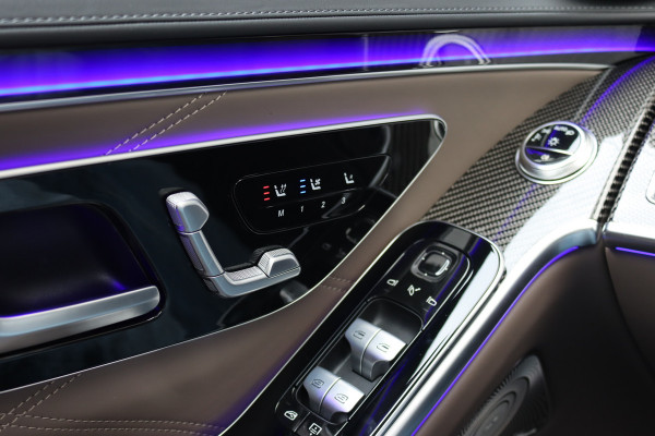 Mercedes-Benz S-Klasse AMG 63 S E Performance | 802pk | MANUFAKTUR | Keramisch | Achterasbesturing | Burmester High End | Distronic+ | HUD | Chauffeurspakket | Entertainmentpakket Premium Achter | Stoelventilatie V+A | Vlakkenverwarming |