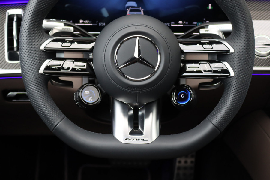 Mercedes-Benz S-Klasse AMG 63 S E Performance | 802pk | MANUFAKTUR | Keramisch | Achterasbesturing | Burmester High End | Distronic+ | HUD | Chauffeurspakket | Entertainmentpakket Premium Achter | Stoelventilatie V+A | Vlakkenverwarming |