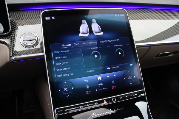 Mercedes-Benz S-Klasse AMG 63 S E Performance | 802pk | MANUFAKTUR | Keramisch | Achterasbesturing | Burmester High End | Distronic+ | HUD | Chauffeurspakket | Entertainmentpakket Premium Achter | Stoelventilatie V+A | Vlakkenverwarming |