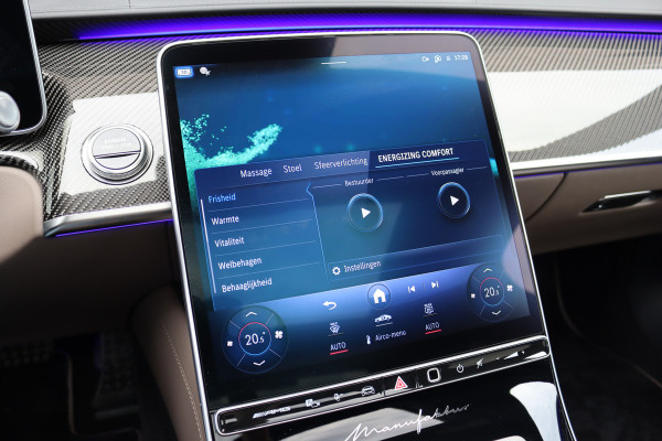 Mercedes-Benz S-Klasse AMG 63 S E Performance | 802pk | MANUFAKTUR | Keramisch | Achterasbesturing | Burmester High End | Distronic+ | HUD | Chauffeurspakket | Entertainmentpakket Premium Achter | Stoelventilatie V+A | Vlakkenverwarming |