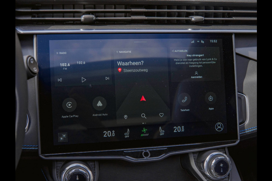 Lynk & Co 01 1.5 Black Edition Zwarte Dakhemel|Panoramadak|Trekhaak|Camera|ACC|Stoelverwarming|Navi|Carplay