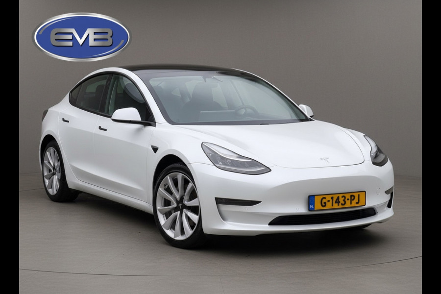 Tesla Model 3 Long Range AWD 75 kWh Black edition, panoramadak, afn. Trekhaak,leder, 19 inch, NL auto 12-2019