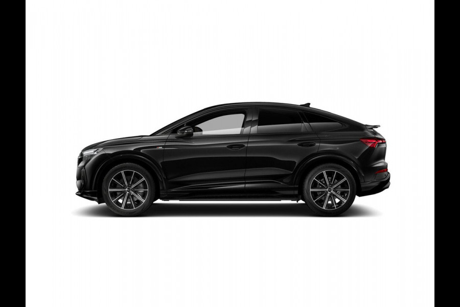 Audi Q4 Sportback e-tron 45 S edition Competition 82 kWh 286pk | Assistentiepakket plus | Optiekpakket zwart plus | Ambient lichtpakket | Stoelverwarming voor |