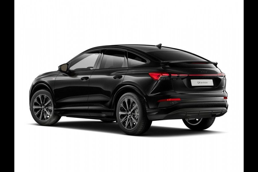 Audi Q4 Sportback e-tron 45 S edition Competition 82 kWh 286pk | Assistentiepakket plus | Optiekpakket zwart plus | Ambient lichtpakket | Stoelverwarming voor |
