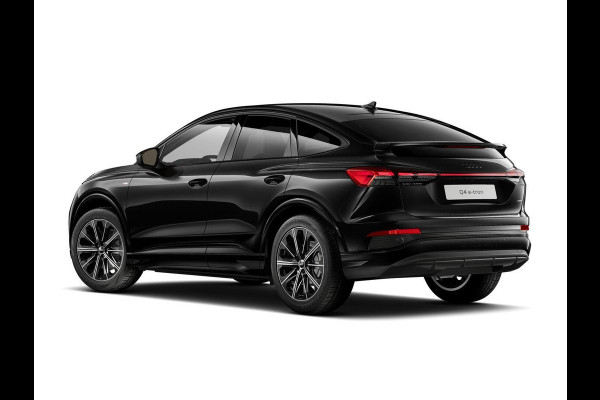Audi Q4 Sportback e-tron 45 S edition Competition 82 kWh 286pk | Assistentiepakket plus | Optiekpakket zwart plus | Ambient lichtpakket | Stoelverwarming voor |