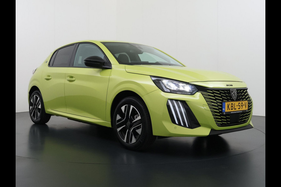 Peugeot e-208 EV Allure 51 kWh NIEUWE AUTO 8KM!| PEUGEOT GARANTIE T/M 05-2027| PARKEERSENSOREN VOOR + ACHTER| WARMTEPOMP| APPLE CARPLAY/ ANDROID AUTO| CRUISE CONTROL