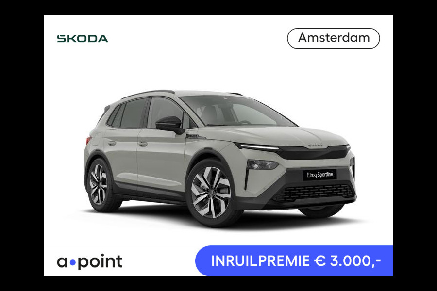 Škoda Elroq 85 Sportline | Travel Assist | 20" lichtmetaal | stoel- en stuurverwarming | Keyless entry |