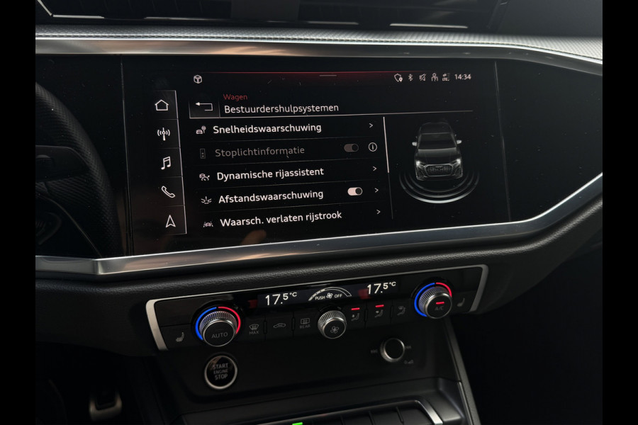 Audi Q3 Sportback 45 TFSI e S-line | Trekhaak | Camera | Chronosgrau | Matrix | Elektr. stoelen | Dodehoek | 1e eigenaar