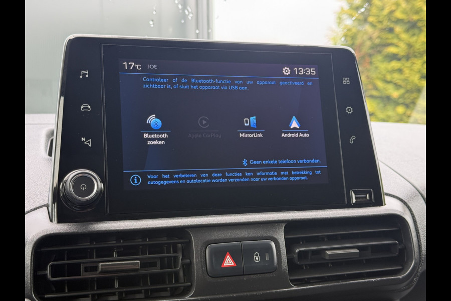 Peugeot Partner 1.5 BlueHDI / L1H1 / 1e EIG. / AIRCO / CRUISE / CARPLAY / DAB / 3-ZITS