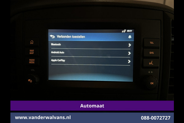 Mercedes-Benz Vito 114 CDI 9G-Tronic Automaat L3H1 Euro6 Airco | Camera | Apple Carplay | Android Auto Cruisecontrol, 2500kg Trekhaak, Parkeersensoren, Bijrijdersbank