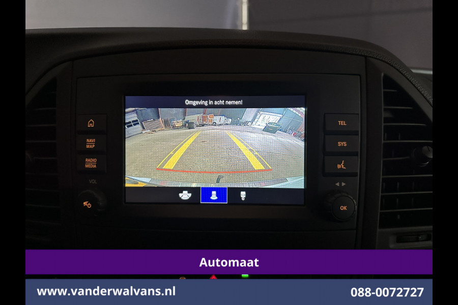 Mercedes-Benz Vito 114 CDI 136pk 9G-Tronic Automaat L3H1 Euro6 Airco | Camera | Apple Carplay Android Auto, Cruisecontrol, 2500kg Trekhaak, Parkeersensoren, Bijrijdersbank