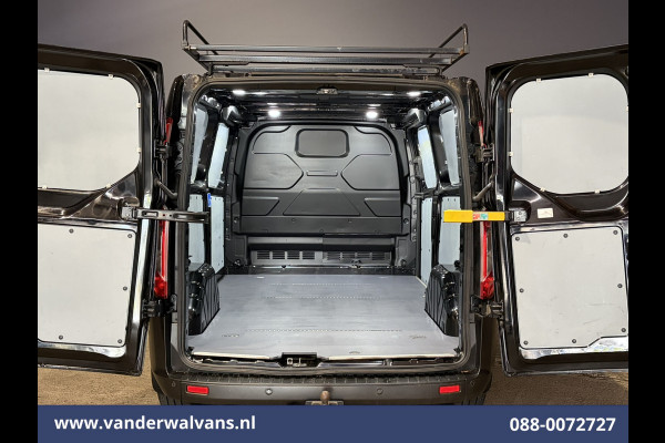 Ford Transit Custom 2.0 TDCI 131pk L2H1 Trail Edition Euro6 Airco | Imperiaal | Camera | Navigatie | 2800kg Trekhaak | LED Apple Carplay, Cruisecontrol, Stoelverwarming, Verwarmde voorruit, Leder, LM velgen, Parkeersensoren, Bijrijdersbank