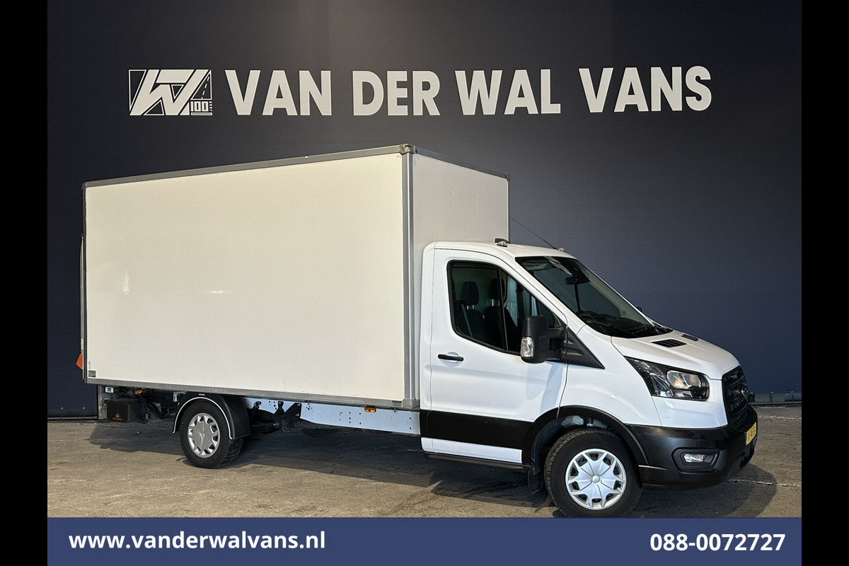 Ford Transit 2.0 TDCI 131pk Bakwagen Laadklep Euro6 Airco | 1040kg laadvermogen | Cruisecontrol | Verwarmde voorruit Bijrijdersbank