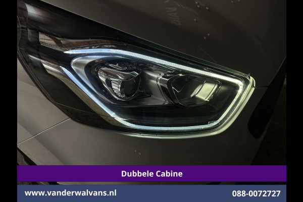 Ford Transit Custom 2.0 TDCI 131pk Automaat L2H1 Dubbele cabine Euro6 Airco | 6-Zits | Camera | Navigatie | Apple Carplay LED, Trekhaak, Cruisecontrol, Android Auto, Stoelverwarming, Verwarmde Voorruit, Parkeersensoren, Bijrijdersbank
