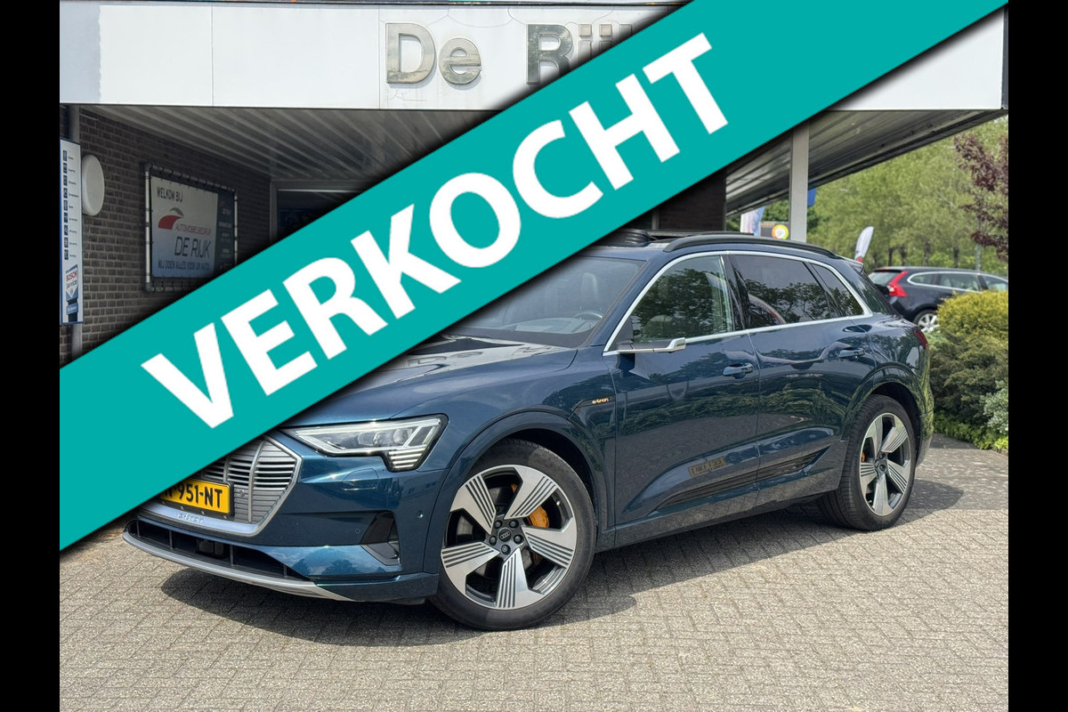 Audi e-tron E-tron 55 quattro advanced Pro Line Plus 95 kWh | Pano, ACC, Memory, Clima, Stoelverw., Carplay/Android |