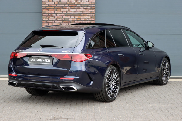 Mercedes-Benz E-Klasse Estate 300 de 4MATIC AMG Line | Hyperscreen | Distronic+ | Zonweringpakket | Trekhaak | Stoelventilatie | HUD | 3D-Display | Burmester | Panoramadak |