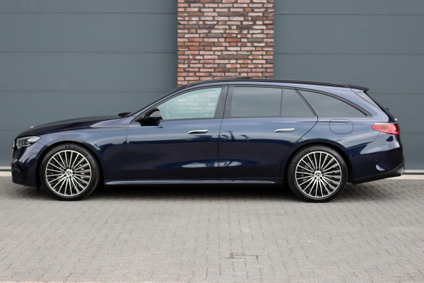Mercedes-Benz E-Klasse Estate 300 de 4MATIC AMG Line | Hyperscreen | Distronic+ | Zonweringpakket | Trekhaak | Stoelventilatie | HUD | 3D-Display | Burmester | Panoramadak |