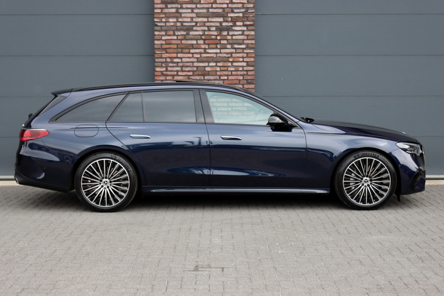 Mercedes-Benz E-Klasse Estate 300 de 4MATIC AMG Line | Hyperscreen | Distronic+ | Zonweringpakket | Trekhaak | Stoelventilatie | HUD | 3D-Display | Burmester | Panoramadak |