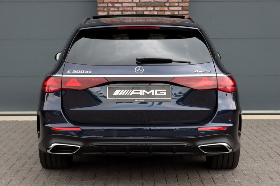 Mercedes-Benz E-Klasse Estate 300 de 4MATIC AMG Line | Hyperscreen | Distronic+ | Zonweringpakket | Trekhaak | Stoelventilatie | HUD | 3D-Display | Burmester | Panoramadak |