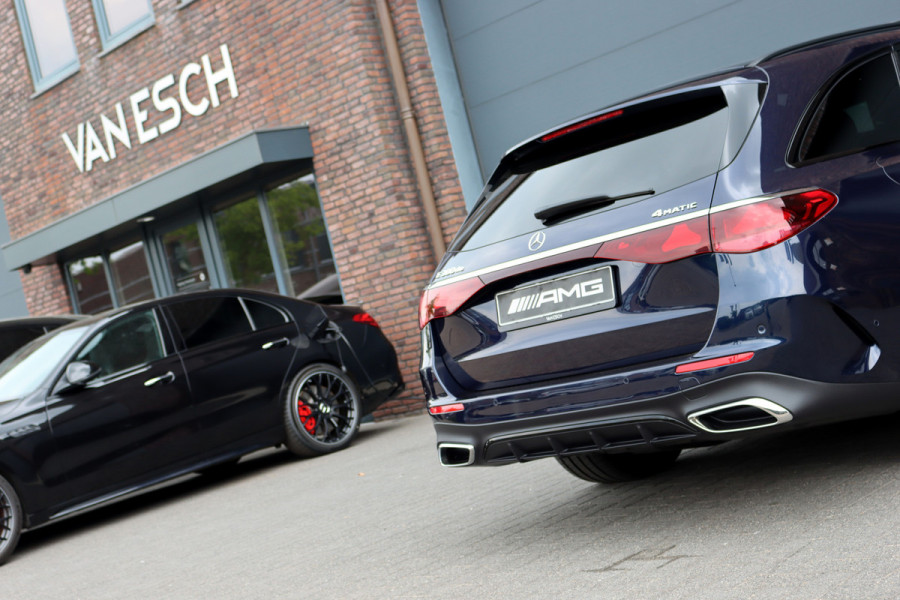 Mercedes-Benz E-Klasse Estate 300 de 4MATIC AMG Line | Hyperscreen | Distronic+ | Zonweringpakket | Trekhaak | Stoelventilatie | HUD | 3D-Display | Burmester | Panoramadak |