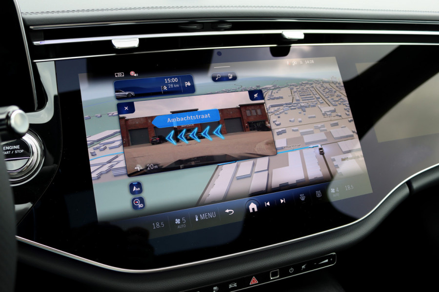 Mercedes-Benz E-Klasse Estate 300 de 4MATIC AMG Line | Hyperscreen | Distronic+ | Zonweringpakket | Trekhaak | Stoelventilatie | HUD | 3D-Display | Burmester | Panoramadak |