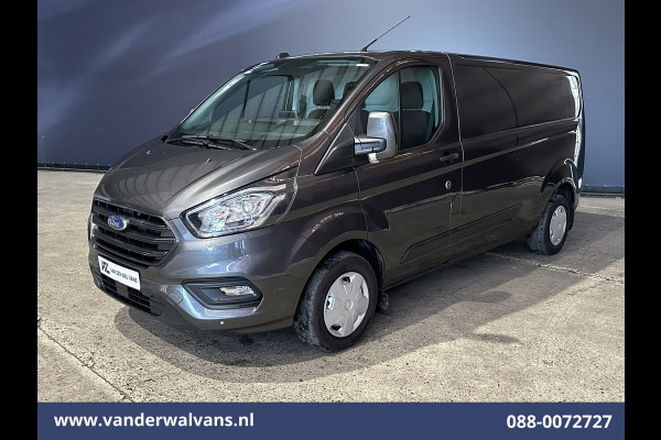 Ford Transit Custom 2.0 TDCI 131pk L2H1 Euro6 Airco | Navigatie | Apple Carplay | LED | 2800kg Trekhaak | Cruisecontrol Parkeersensoren, Bijrijdersbank