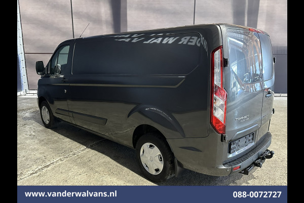 Ford Transit Custom 2.0 TDCI 131pk L2H1 Euro6 Airco | Navigatie | Apple Carplay | LED | 2800kg Trekhaak | Cruisecontrol Parkeersensoren, Bijrijdersbank