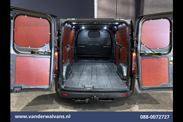 Ford Transit Custom 2.0 TDCI 131pk L2H1 Euro6 Airco | Navigatie | Apple Carplay | LED | 2800kg Trekhaak | Cruisecontrol Parkeersensoren, Bijrijdersbank