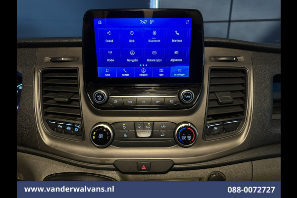 Ford Transit Custom 2.0 TDCI 131pk L2H1 Euro6 Airco | Navigatie | Apple Carplay | LED | 2800kg Trekhaak | Cruisecontrol Parkeersensoren, Bijrijdersbank