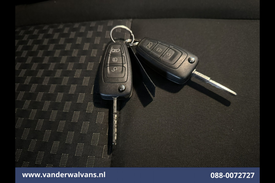 Ford Transit Custom 2.0 TDCI 131pk L2H1 Euro6 Airco | Navigatie | Apple Carplay | LED | 2800kg Trekhaak | Cruisecontrol Parkeersensoren, Bijrijdersbank