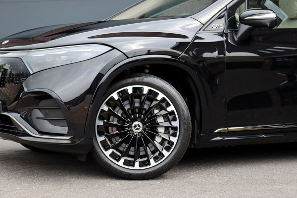 Mercedes-Benz EQS SUV 450+ AMG Line 108 kWh | Luchtvering | Hyperscreen | Achterasbesturing | Distronic+ | Entertainment Achter | Massage | Burmester | Verwarmd Stuurwiel | Tablet | HUD |