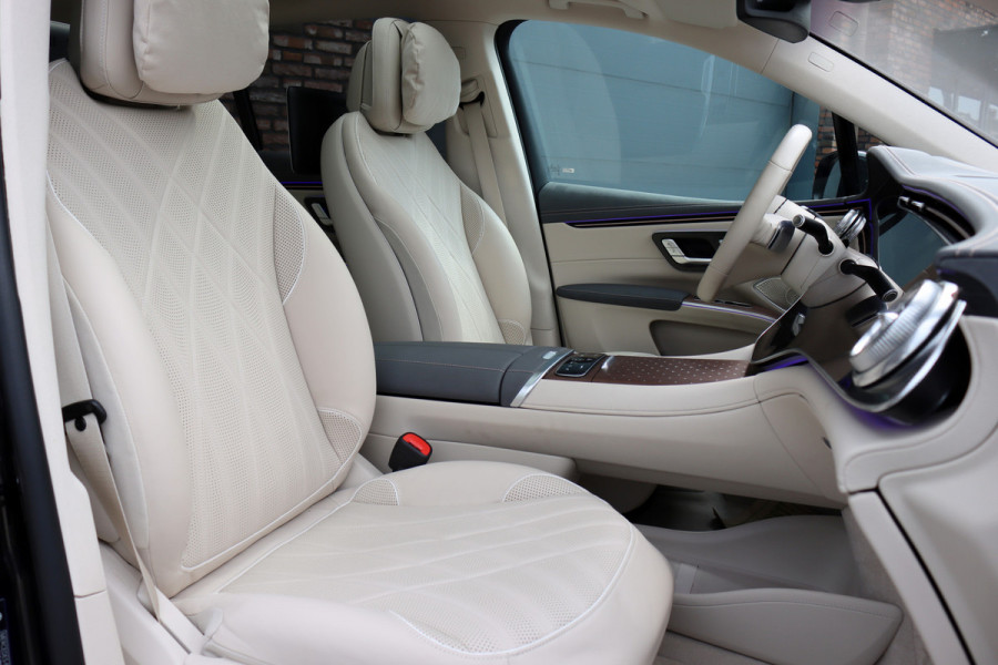 Mercedes-Benz EQS SUV 450+ AMG Line 108 kWh | Luchtvering | Hyperscreen | Achterasbesturing | Distronic+ | Entertainment Achter | Massage | Burmester | Verwarmd Stuurwiel | Tablet | HUD |