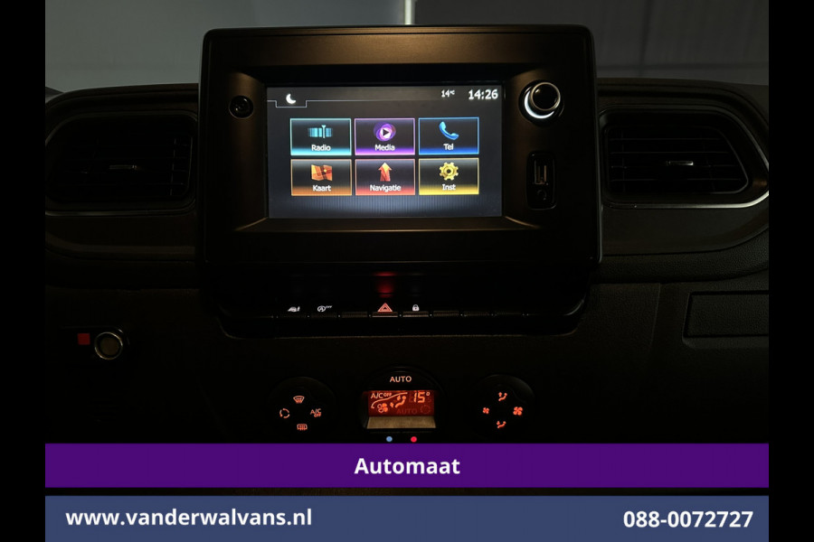 Opel Movano 2.3 Turbo 150pk Automaat L1H1 Euro6 Airco | Camera | Navigatie | Cruisecontrol | Imperiaal Sidebars, 2500kg Trekhaak, Parkeersensoren, Bijrijdersbank