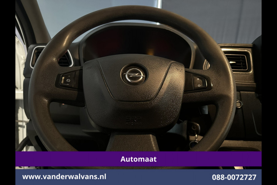 Opel Movano 2.3 Turbo 150pk Automaat L1H1 Euro6 Airco | Camera | Navigatie | Cruisecontrol | Imperiaal Sidebars, 2500kg Trekhaak, Parkeersensoren, Bijrijdersbank