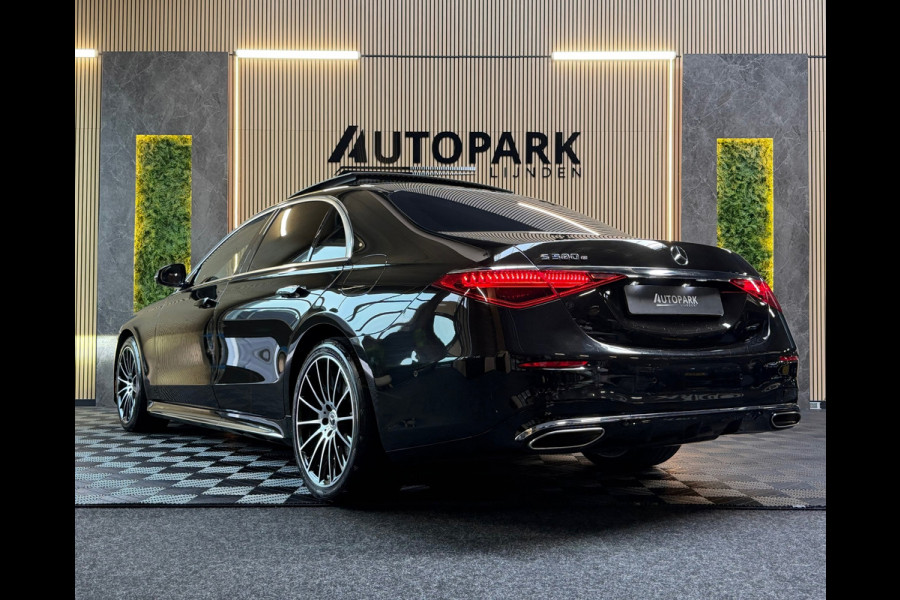 Mercedes-Benz S-Klasse 580 e Lang AMG Line BTW|PREMIUM|PANO|MASSAGE|SOFTCLOSE|ACHTERASB|BURMESTER 3D|CHAUFFEURSPAKKET|KOELKAST|TV!