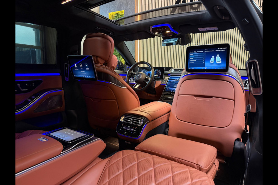 Mercedes-Benz S-Klasse 580 e Lang AMG Line BTW|PREMIUM|PANO|MASSAGE|SOFTCLOSE|ACHTERASB|BURMESTER 3D|CHAUFFEURSPAKKET|KOELKAST|TV!