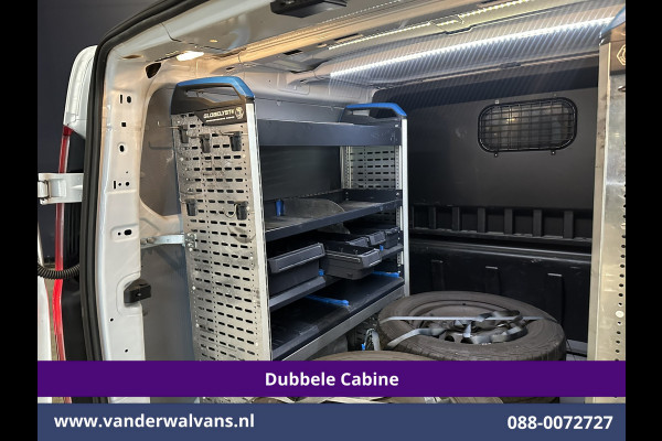Ford Transit Custom 2.0 TDCI 130pk Automaat L2H1 Dubbele Cabine Euro6 Airco | 6-Zits | Camera | Navigatie | Xenon Apple Carplay, Android Auto, Adaptieve Cruisecontrol, Trekhaak, Parkeersensoren, Stoelverwarming, Verwarmde voorruit