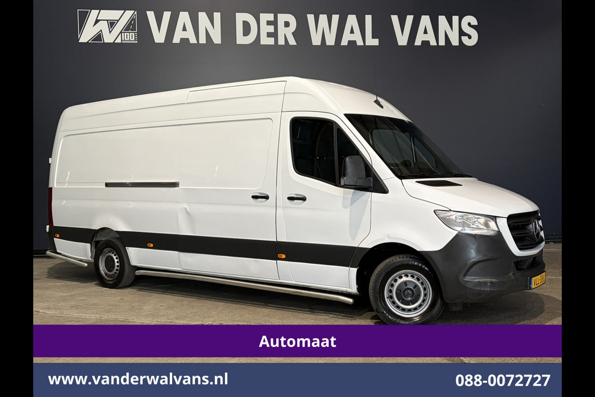 Mercedes-Benz Sprinter 315 CDI 150pk 9G-Tronic Automaat L3H2 Euro6 Airco | Camera | Apple Carplay | Cruisecontrol Android Auto, Chauffeursstoel, Sidebars, Bijrijdersbank