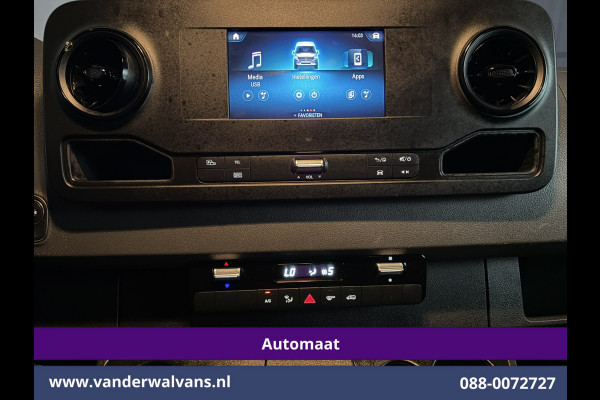 Mercedes-Benz Sprinter 315 CDI 150pk 9G-Tronic Automaat L3H2 Euro6 Airco | Camera | Apple Carplay | Cruisecontrol Android Auto, Chauffeursstoel, Sidebars, Bijrijdersbank
