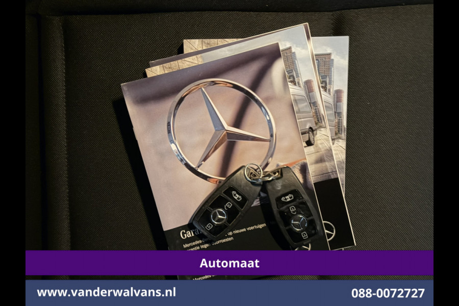 Mercedes-Benz Sprinter 315 CDI 150pk 9G-Tronic Automaat L3H2 Euro6 Airco | Camera | Apple Carplay | Cruisecontrol Android Auto, Chauffeursstoel, Sidebars, Bijrijdersbank