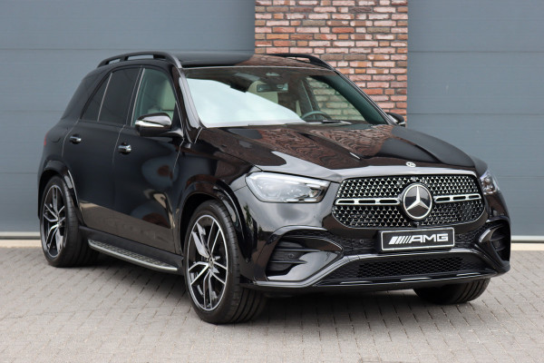 Mercedes-Benz GLE 400 e 4MATIC AMG Line | Luchtvering | Distronic | Burmester | Verwarmd Stuurwiel | Panoramadak | Trekhaak | Stoelverwarming V+A | Augmented Reality | Surround Camera |