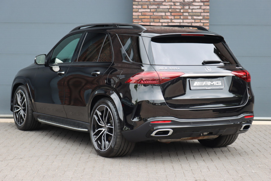 Mercedes-Benz GLE 400 e 4MATIC AMG Line | Luchtvering | Distronic | Burmester | Verwarmd Stuurwiel | Panoramadak | Trekhaak | Stoelverwarming V+A | Augmented Reality | Surround Camera |