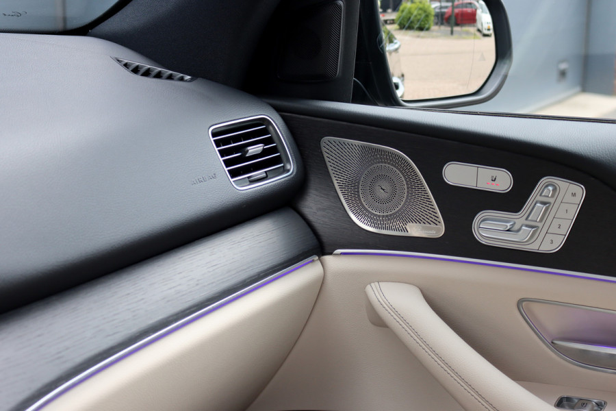 Mercedes-Benz GLE 400 e 4MATIC AMG Line | Luchtvering | Distronic | Burmester | Verwarmd Stuurwiel | Panoramadak | Trekhaak | Stoelverwarming V+A | Augmented Reality | Surround Camera |