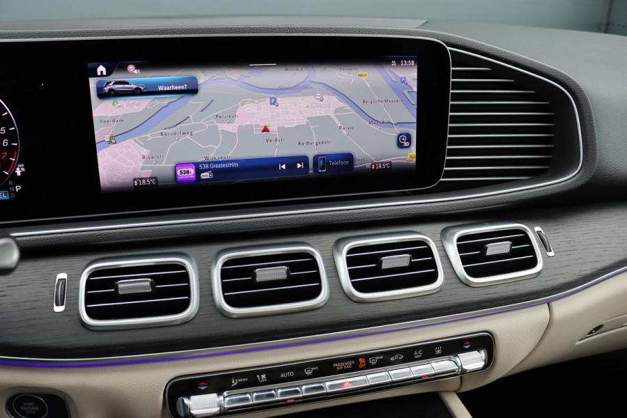 Mercedes-Benz GLE 400 e 4MATIC AMG Line | Luchtvering | Distronic | Burmester | Verwarmd Stuurwiel | Panoramadak | Trekhaak | Stoelverwarming V+A | Augmented Reality | Surround Camera |