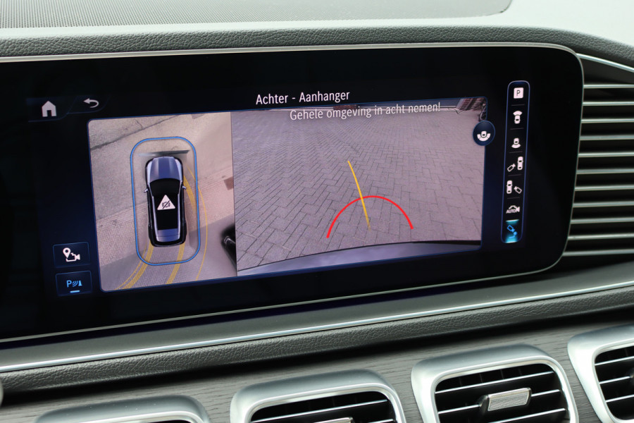 Mercedes-Benz GLE 400 e 4MATIC AMG Line | Luchtvering | Distronic | Burmester | Verwarmd Stuurwiel | Panoramadak | Trekhaak | Stoelverwarming V+A | Augmented Reality | Surround Camera |