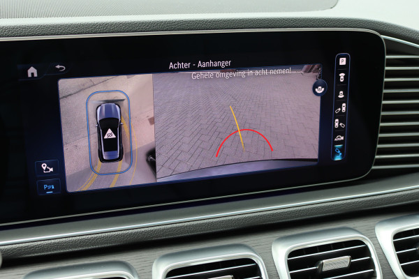 Mercedes-Benz GLE 400 e 4MATIC AMG Line | Luchtvering | Distronic | Burmester | Verwarmd Stuurwiel | Panoramadak | Trekhaak | Stoelverwarming V+A | Augmented Reality | Surround Camera |