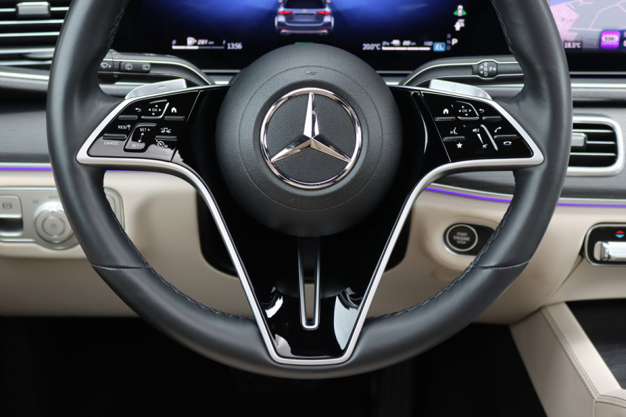 Mercedes-Benz GLE 400 e 4MATIC AMG Line | Luchtvering | Distronic | Burmester | Verwarmd Stuurwiel | Panoramadak | Trekhaak | Stoelverwarming V+A | Augmented Reality | Surround Camera |