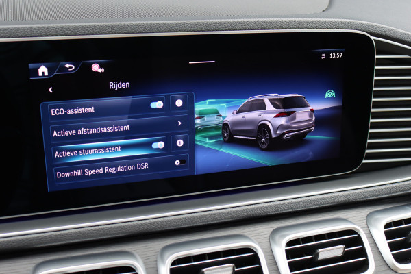 Mercedes-Benz GLE 400 e 4MATIC AMG Line | Luchtvering | Distronic | Burmester | Verwarmd Stuurwiel | Panoramadak | Trekhaak | Stoelverwarming V+A | Augmented Reality | Surround Camera |