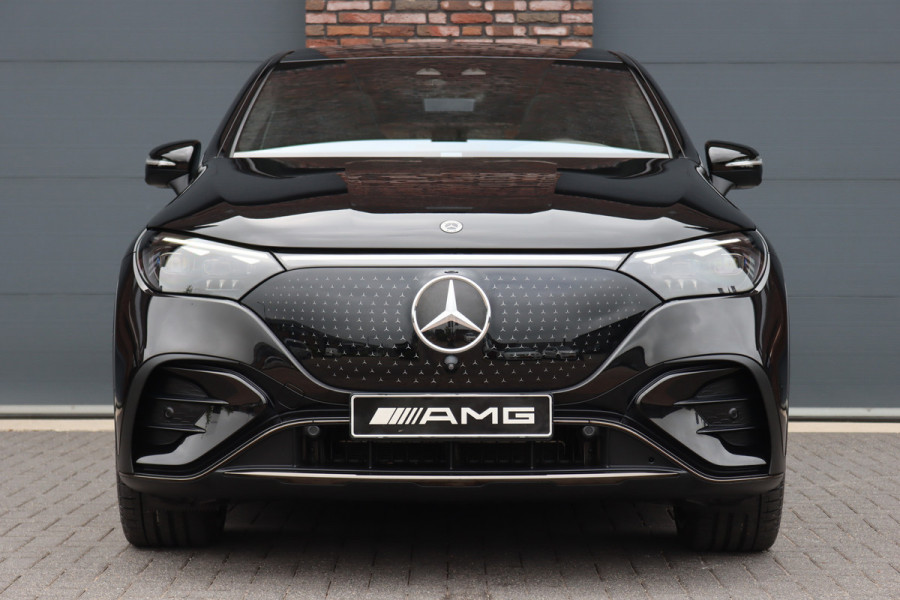 Mercedes-Benz EQE SUV 500 4MATIC AMG Line 91 kWh | Luchtvering | Hyperscreen | Achterasbesturing | Distronic+ | Massage | Nappa Leder | HUD | Stoelventilatie | Trekhaak | Memory | Verwarmd Stuurwiel |