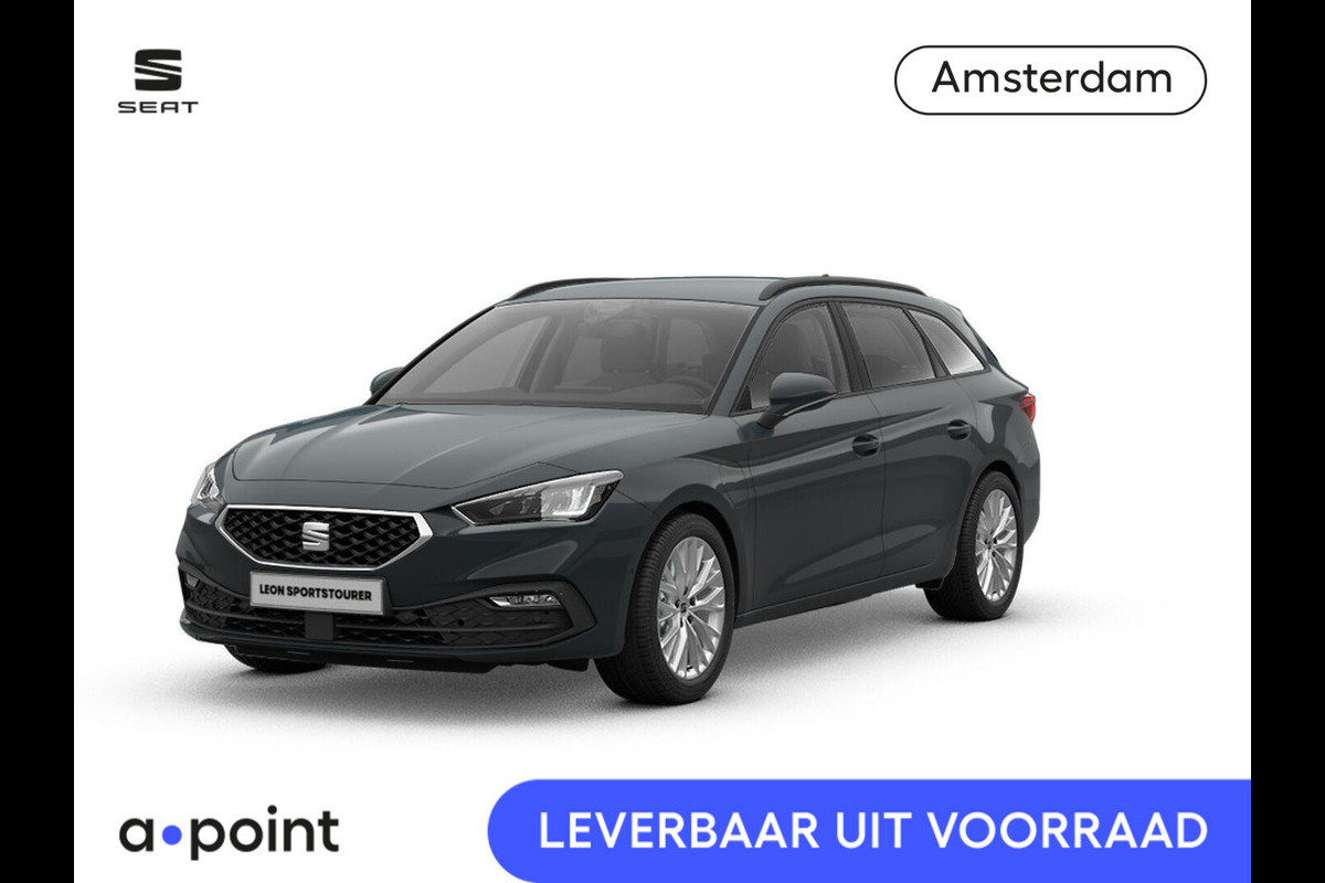 Seat Leon Sportstourer 1.5 TSI e-Hybrid Style Business Intense | Carplay (draadloos) | Navigatie | Adaptieve Cruise | Sensoren V+A + Achteruitrijcamera | Grootlicht Assistent